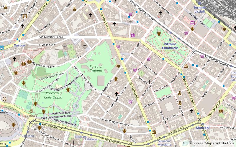 Teatro Brancaccio location map