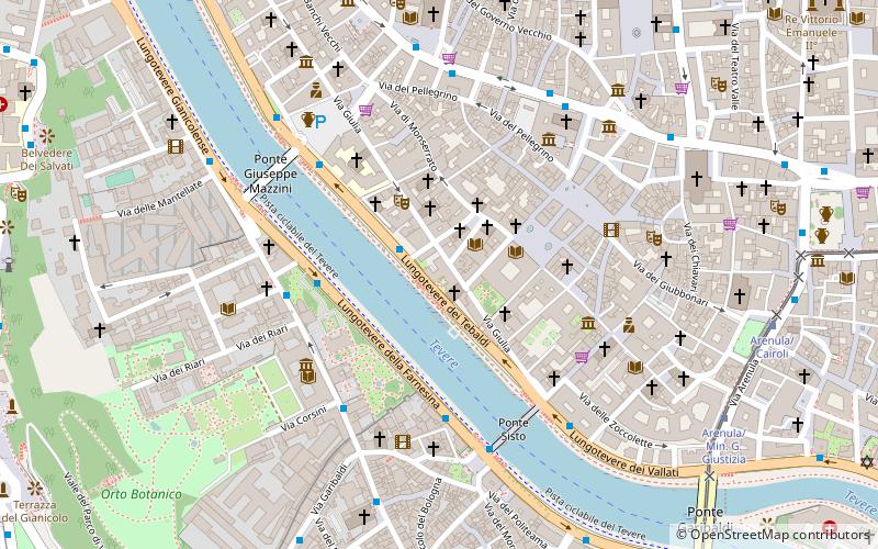 Palais Falconieri location map