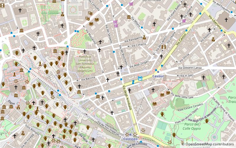 Santa Maria ai Monti location map