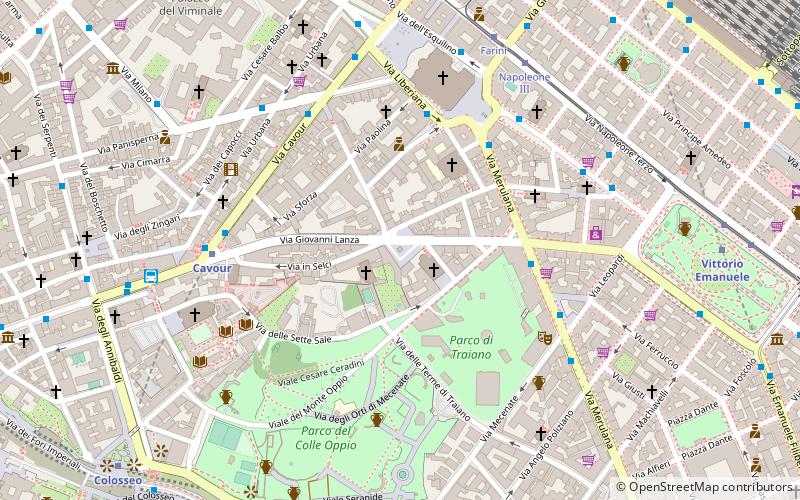 Torre dei Capocci location map