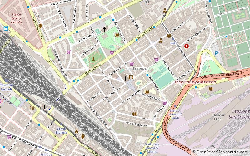Immacolata al Tiburtino location map