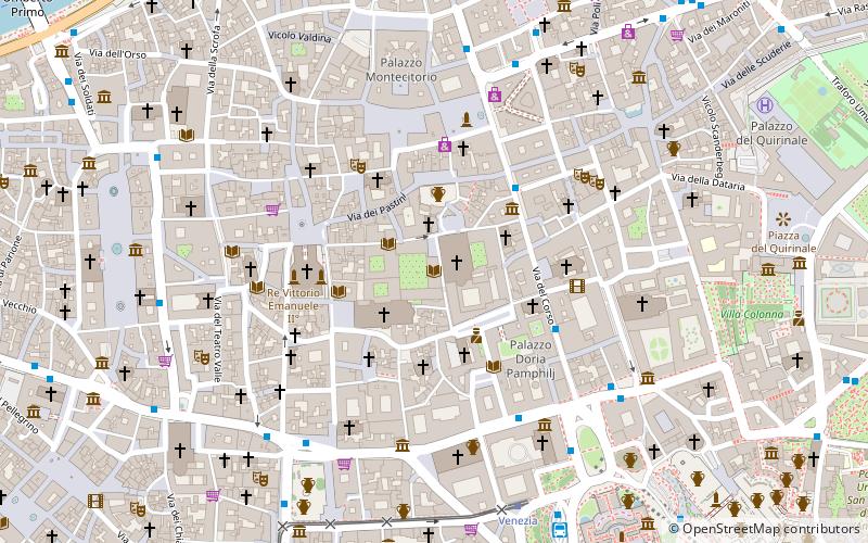 Bibliothèque Casanatense location map