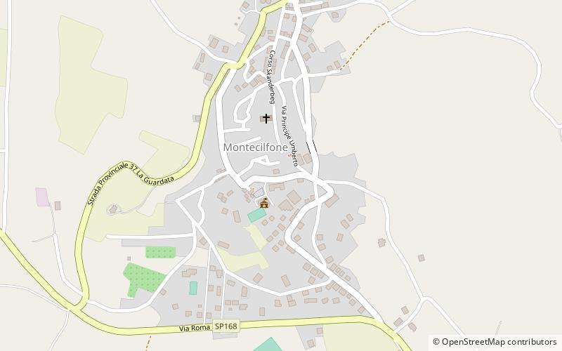 Montecilfone location map