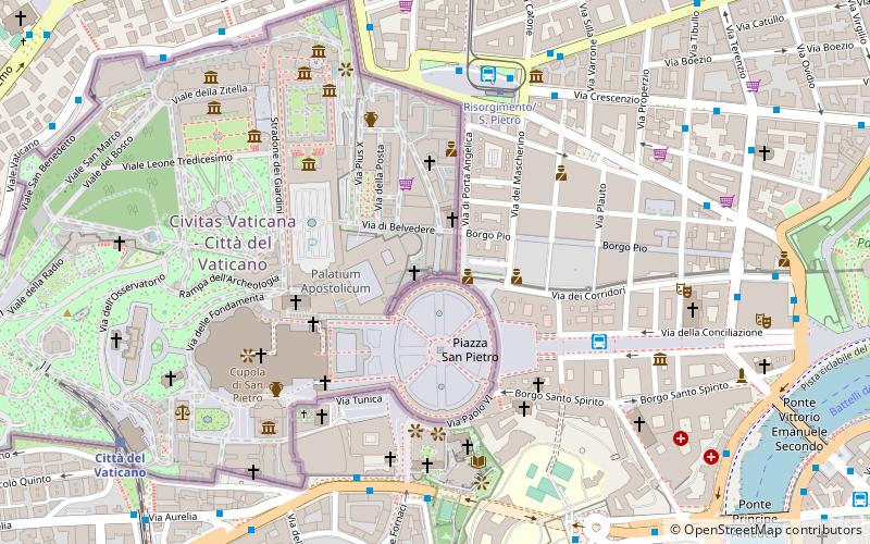 Puerta San Peregrino location map