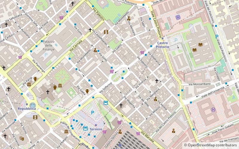 Piazza dell'Indipendenza location map