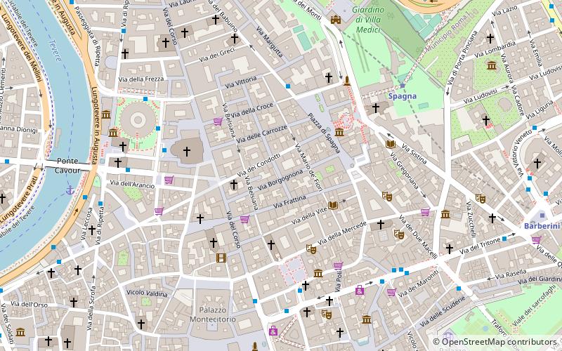 palazzo nunez torlonia rzym location map