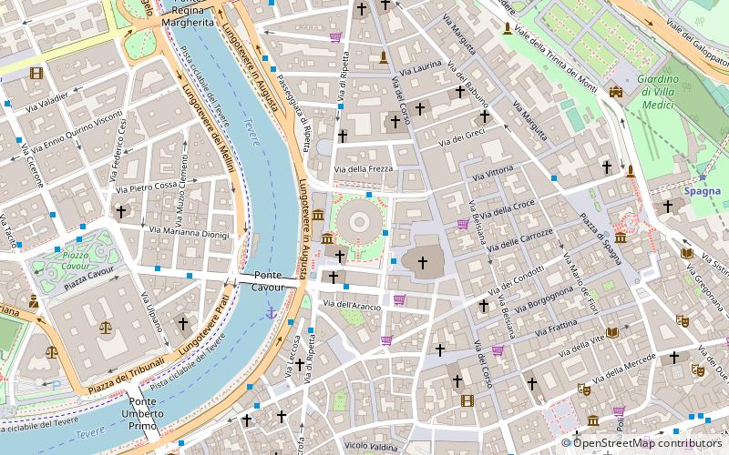 Piazza Augusto Imperatore location map