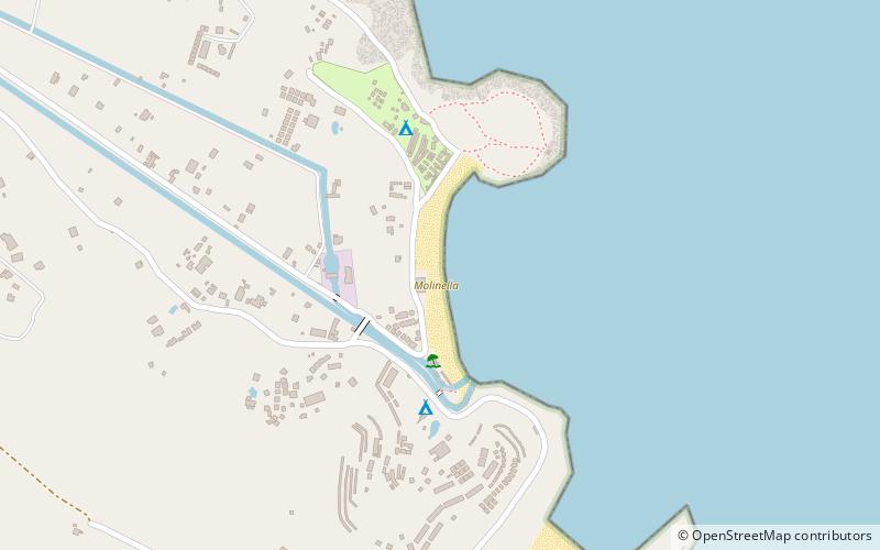 Molinella location map