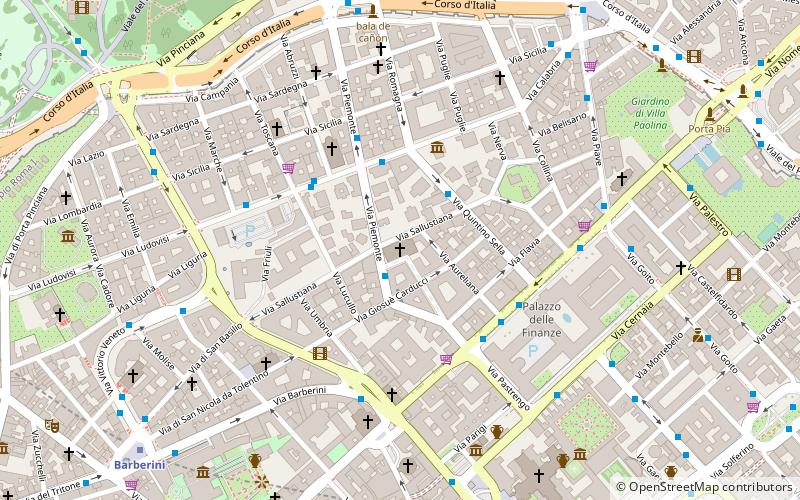 San Camillo de Lellis location map
