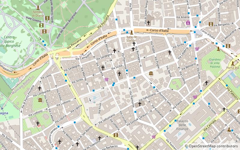 San Patrizio location map