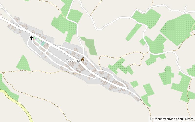 Tavenna location map