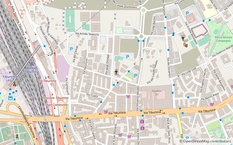 San Romano Martire location map