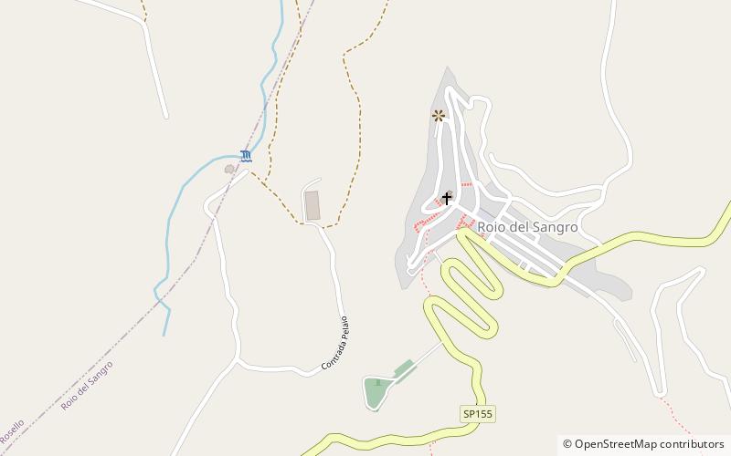 Roio del Sangro location map