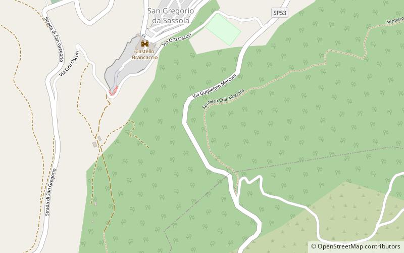 San Gregorio da Sassola location map