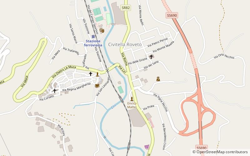 Civitella Roveto location map