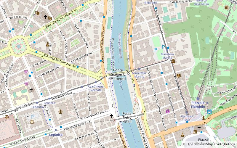 Ponte Giacomo Matteotti location map