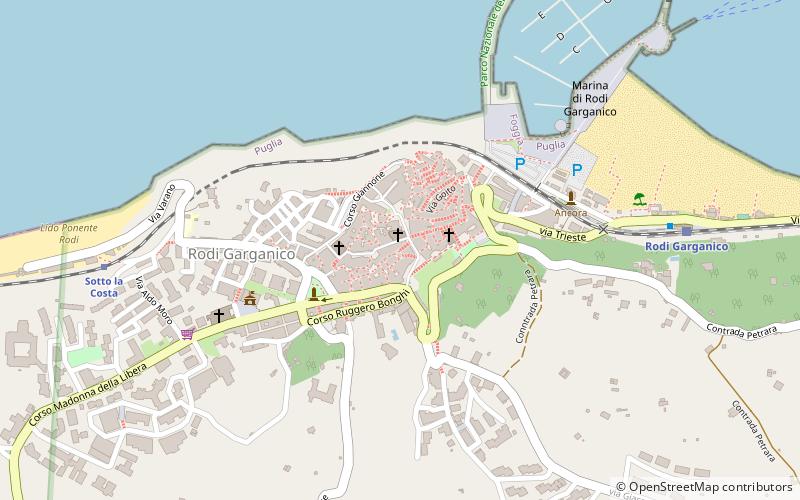 Rodi Garganico location map