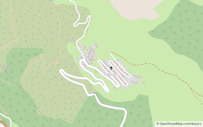 Frattura location map