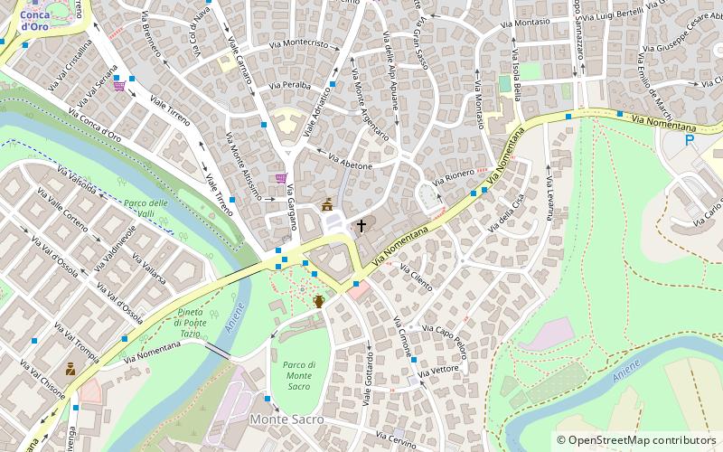 Santi Angeli Custodi a Città Giardino location map