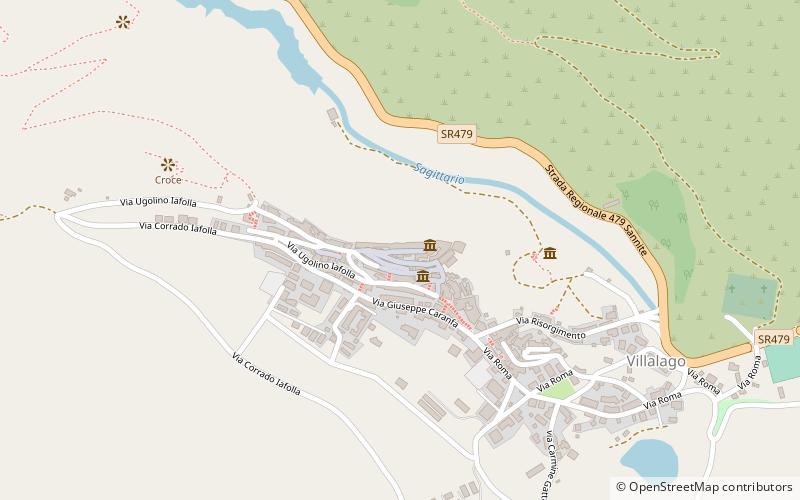 Rocca de Villalago location map