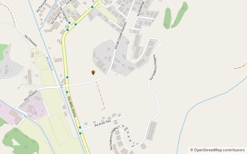 Casalotti location map