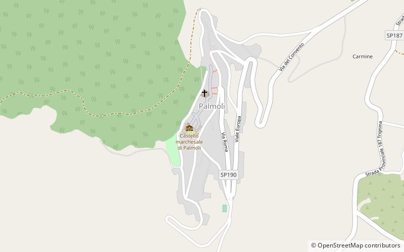 Castello marchesale location map