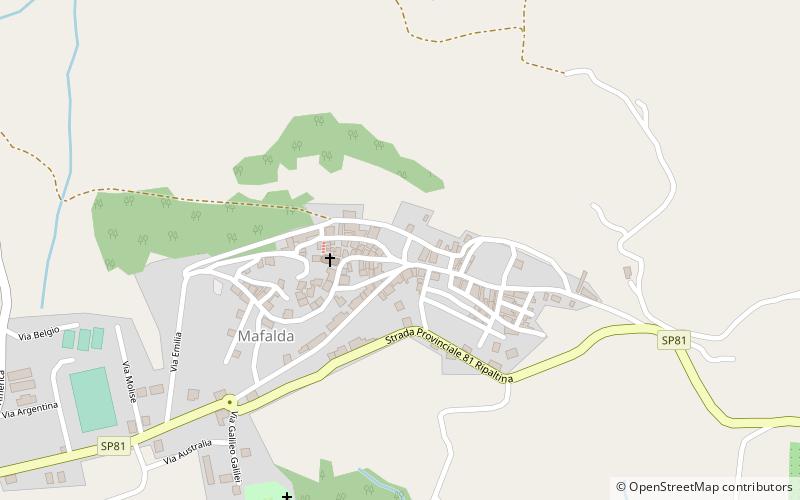 mafalda location map