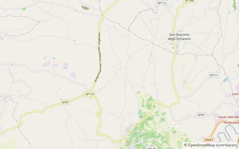 Guglionesi location map