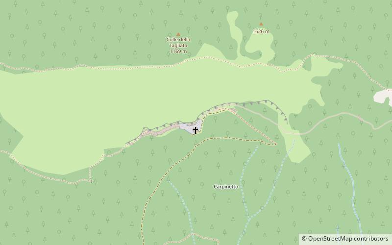 Santuario della Santissima Trinità location map