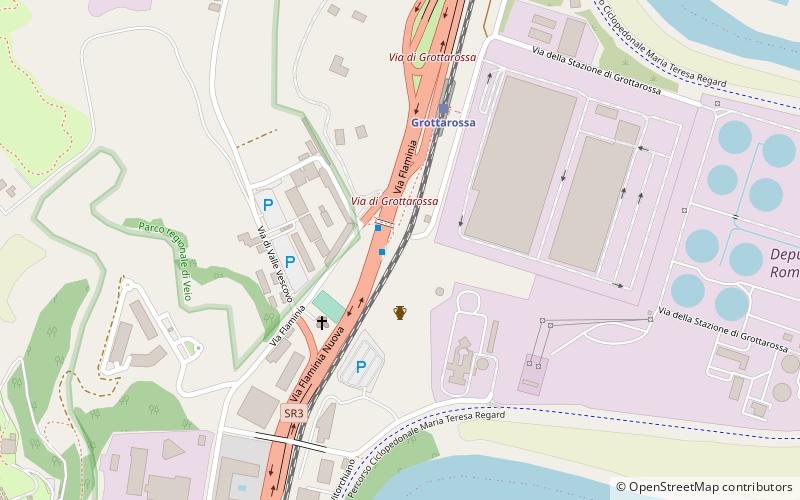 Grottarossa location map