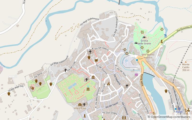 Municipal library location map