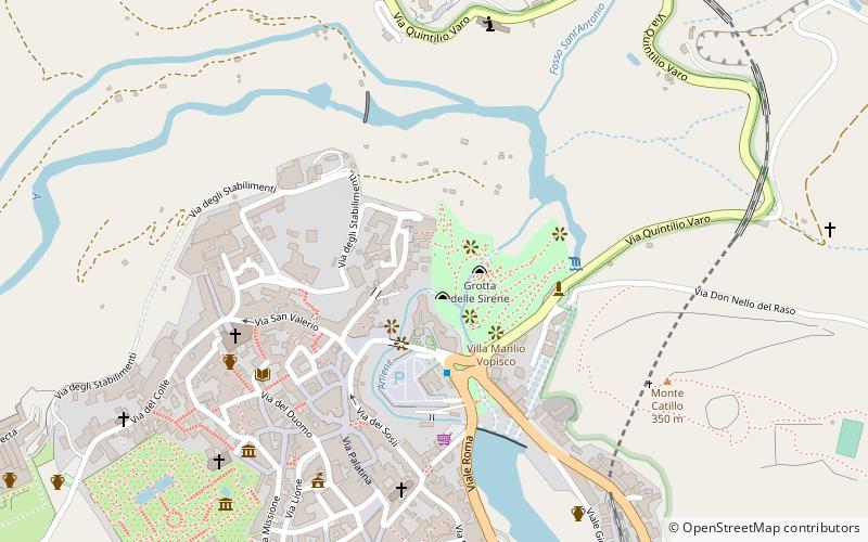 Temple of Vesta location map