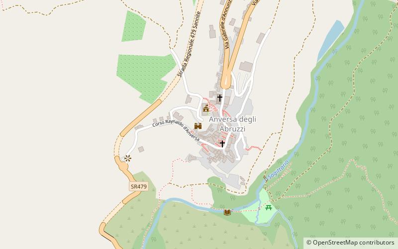 Normanno Castle location map