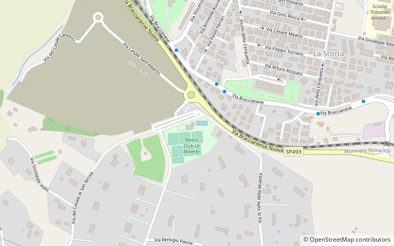 le molette rome location map