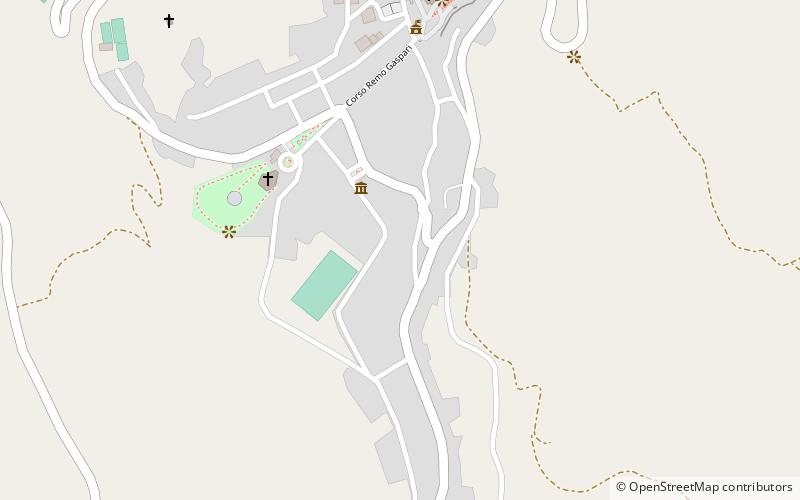 Gissi location map