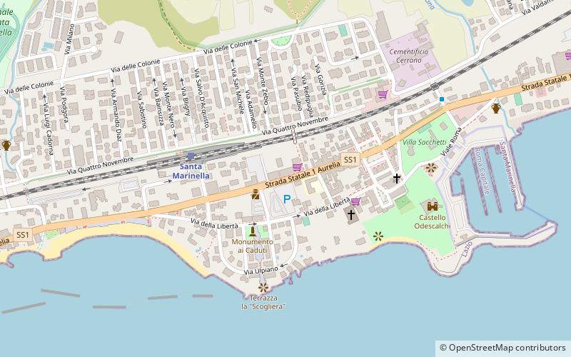 Santa Marinella location map