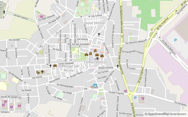 Abadía de los Santos Vito y Salvo location map