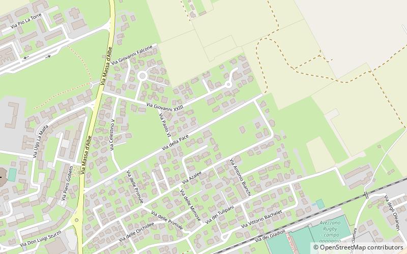 Marsica location map
