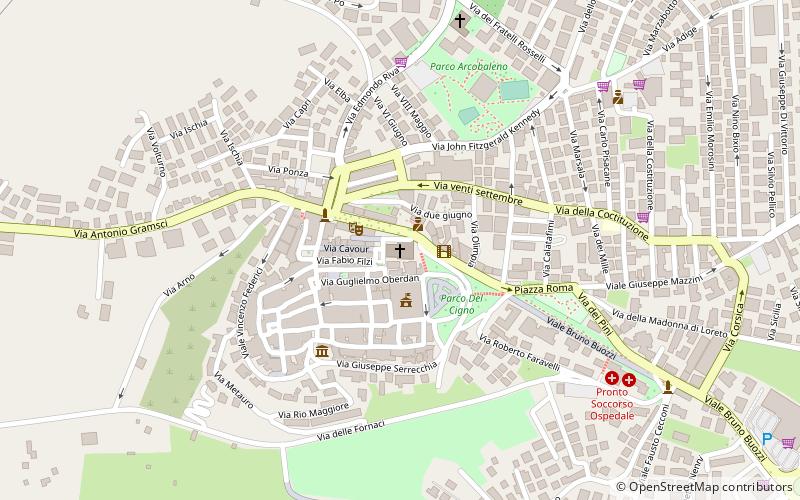 Basilique Santa Maria Maddalena location map