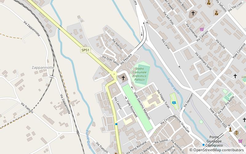 Sulmona Cathedral location map