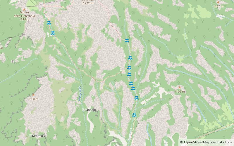 Monte Zappi location map
