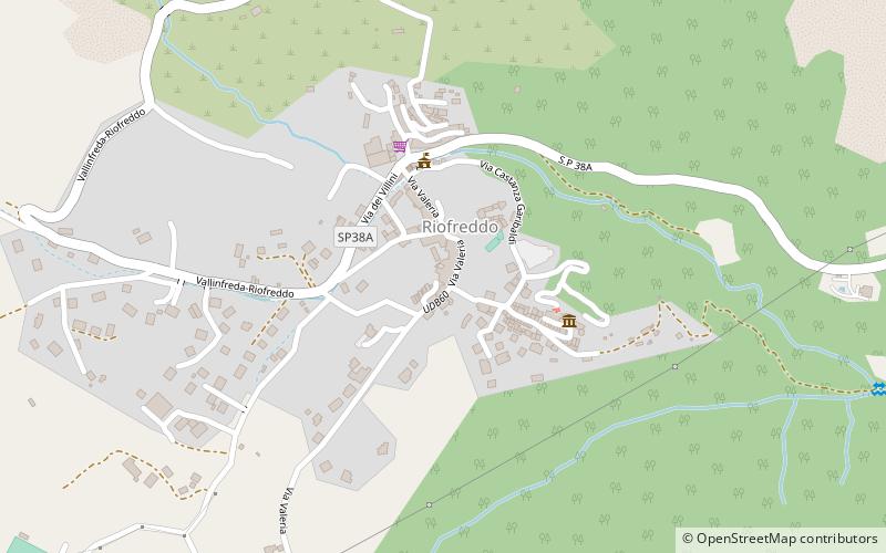 Riofreddo location map