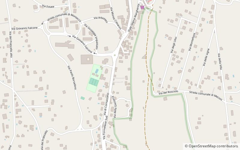 Formello location map