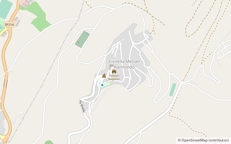 Castello Baglioni location map