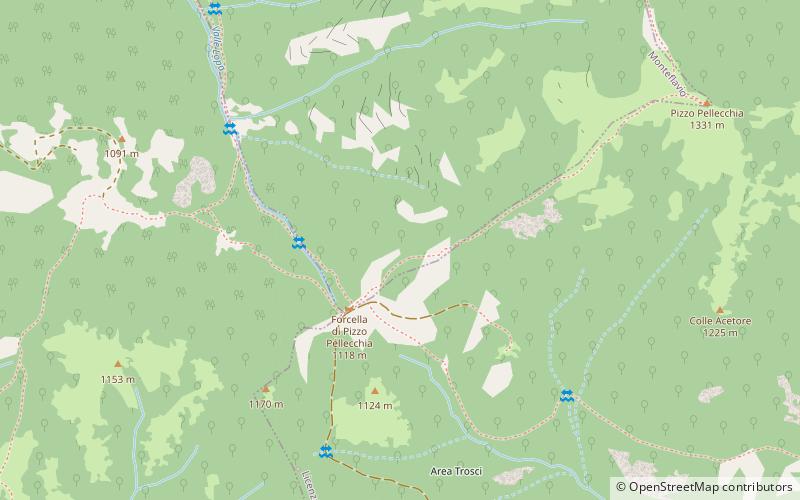 Parco regionale naturale dei Monti Lucretili location map