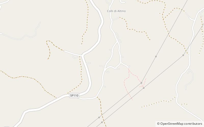 Altino location map