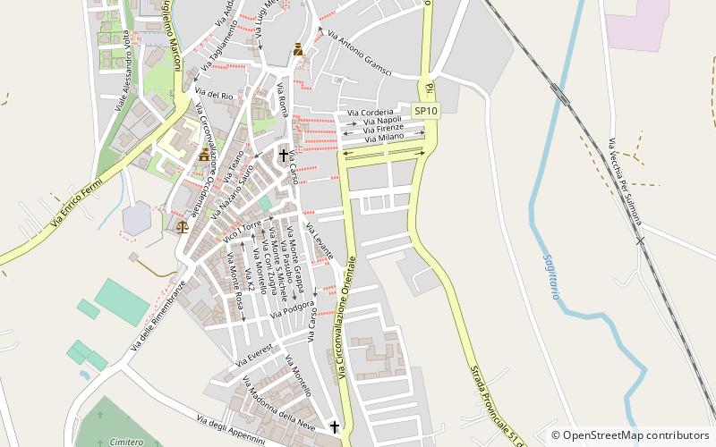 Pratola Peligna location map
