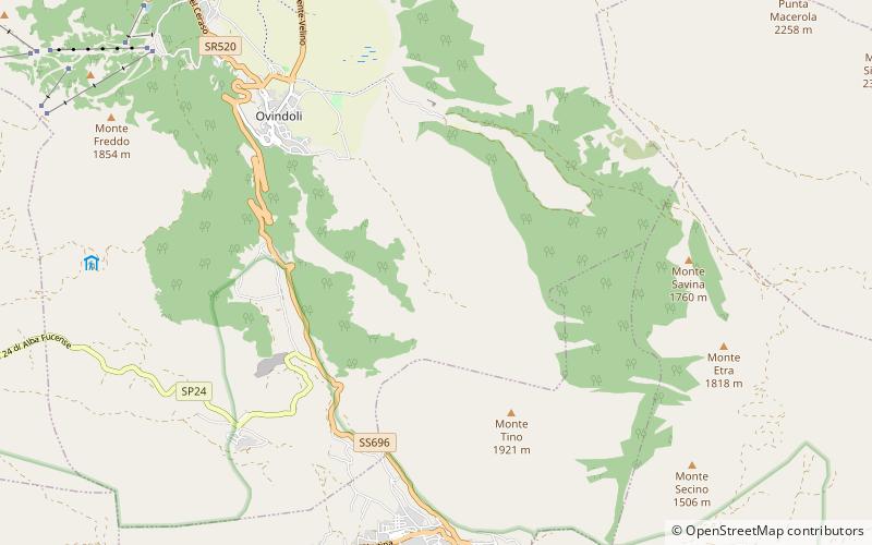 Rifugio La Serra location map