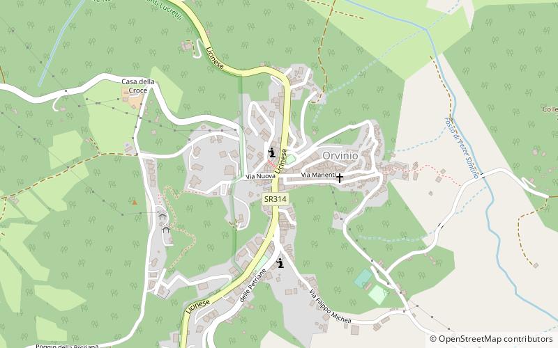 Orvinio location map