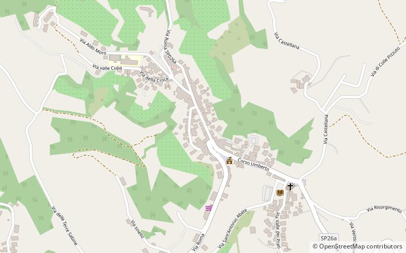 Montelibretti location map